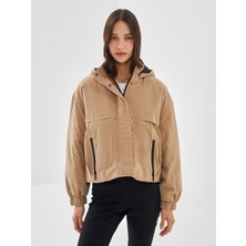 Lc Waikiki Yeni Sezon Kapüşonlu Oversize Kadın Şişme Mont