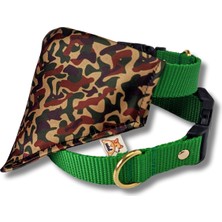 Feyza Design Renkli Kamuflaj Tasarımlı Şık Köpek Boyun Tasması