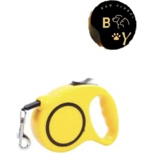 Feyza Design 5 Metre Uzun Otomatik Köpek Gezdirme Tasma, Rahat ve Güvenli Kullanım