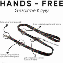 Feyza Design Eller Serbest Köpek Gezdirme Kayışı ve Tasması, Konforlu Kullanım