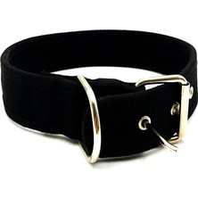 Feyza Design Yumuşak Dokulu Siyah Köpek Tasması, Konforlu ve Şık Tasarım