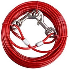 Feyza Design Çelik Bahçe Bağlama Halatı, 5 mm x 4.5 M, Dayanıklı ve Kullanışlı