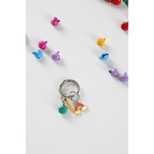 Feyza Design Renkli Sevimli Evcil Hayvan Kedi Köpek Tasma Ucu Charm