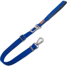 Feyza Design Lacivert Travel Leash Araç Emniyet Tokası Kedi Köpek Gezdirme Kayışı