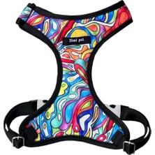 Feyza Design Hafif ve Nefes Alabilen Air-Mesh Göğüs Tasması Pastel Renkler