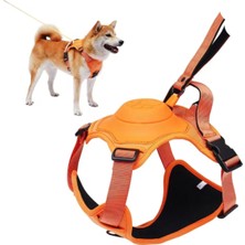 Feyza Design Yüksek Kalite Köpek Göğüs Tasması Otomatik Geri Çekme Mekanizması