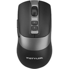 Pazarcan A4 Tech FG50S Plus (Siyah) Fstyler 2,4ghz Kablosuz Optik Mouse, 10-15METRE, 6 Buton, Nano Alıcı