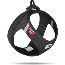 Feyza Design Air-Mesh Siyah Vest Göğüs Tasması, Hafif ve Rahat Tasarım, 3xs