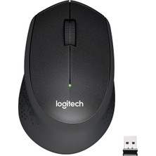 Pazarcan M330 Kablosuz Sessi̇z USB Opti̇k Mouse Si̇yah 910-004909