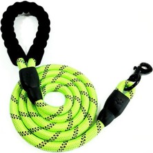 Feyza Design Parlak Reflektörlü Evcil Hayvan Gezdirme Tasması, 120CM, Güvenli ve Şık