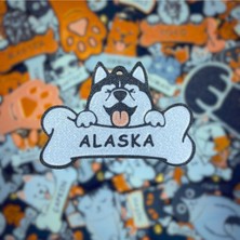 Feyza Design Sibiryа Kurdu Isimlik, 45X65 Mm, Dayanıklı ve Şık Tasarım