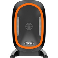 Pazarcan Tiwox VS-160 2d Karekod Kablolu USB Masaüstü Barkod Okuyucu