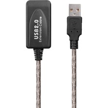 Pazarcan S-Link SL-UE130, Güçlendirilmiş USB Uzatma Kablosu 10 Metre