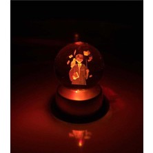 PremiumPort Işıklı Baykuş Temalı Cam Küre, Şık ve Dekoratif Hediye