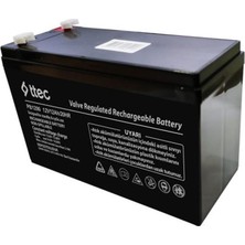 Pazarcan Ttec 12V 7AH Base Bakimsiz Kuru Ti̇p Akü