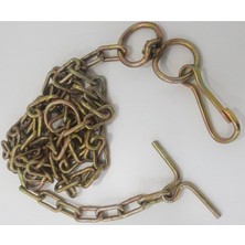 Feyza Design Iki Adet 200 cm Köpek Bağlama Zinciri, Güvenli ve Dayanıklı Köpek Gezdirme Zinciri