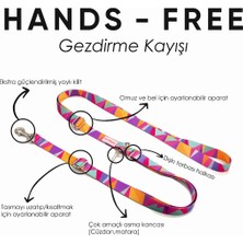 Feyza Design Eller Serbest Köpek Gezdirme Kayışı ve Tasması, Konforlu ve Güvenli Kullanım