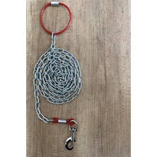 Feyza Design Dayanıklı Köpek Gezdirme Zinciri 1 Metre, Güvenle Kullanım