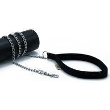 Feyza Design Yumuşak Dokuma Köpek Gezdirme Kayışı, 2X110CM Siyah, Şık ve Rahat Kullanım