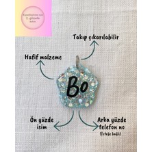 Feyza Design Renkli ve Şık Pati Şekilli Kedi ve Köpek Isimliği, Sevimli Tasarım