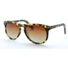 Top Ten 1c 7266 C92 Havana Kahverengı Polarıze Yuvarlak Unısex Güneş Gözlüğü