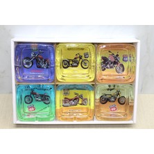 PremiumPort Şık ve Modern Cam Küllük, Estetik ve Dayanıklı Tasarım, Kolay Kullanım