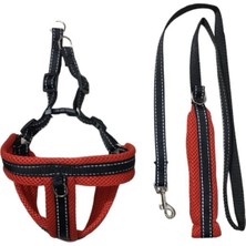 Feyza Design Dayanıklı Köpek Göğüs ve Sevk Kayışı Seti, Konforlu ve Güvenli Kullanım