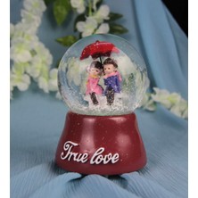 PremiumPort Müzikli, Işıklı Orta Boy Kar Küresi, Sevgiliye Özel Hediye