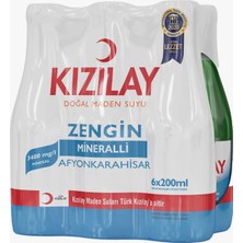 Kızılay Doğal Maden Suyu 6X200 ml