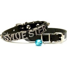 Feyza Design Yumuşak Deri Kedi Tasması 21-25CM Siyah, Güvenle ve Konforla Kullanım