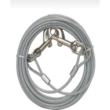 Feyza Design 6 Metre Köpek Bahçe Bağlama Halatı Şeffaf Renkli, Dayanıklı ve Esnek