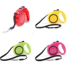 Feyza Design 5 Metre Uzun Makaralı Köpek Gezdirme Tasma Aparatlı, Konforlu ve Dayanıklı