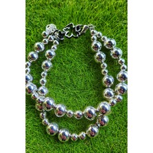 Feyza Design Şık Gümüş ve Gold Renkli Köpek Kolyesi, Sevimli Tasarım