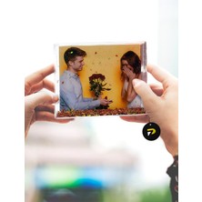 PremiumPort Yılbaşı Temalı Dikdörtgen Kar Küresi, Fotoğraflı, Hediye Seçeneği