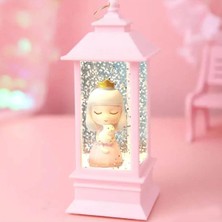 PremiumPort Işıklı Sim Kar Küresi, Kız Temalı, Sevgiliye Özel Hediye