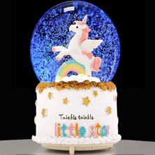 PremiumPort Işıklı ve Müzikli Unicorn Kar Küresi, Şık ve Büyüleyici Hediye Seçeneği