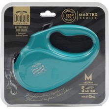 Feyza Design Otomatik Köpek Uzatma Tasması 3 M Açık Mavi, 12 Kg, Dayanıklı ve Kullanışlı