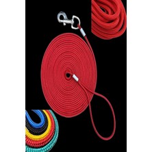 Feyza Design Dayanıklı Çelik Presli 4 Metre Köpek Bağlama Halatı