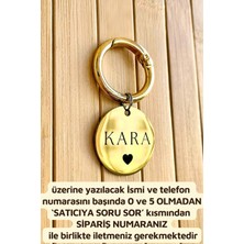 Feyza Design Isme Özel Çelik Kedi Köpek Isimlik Kalp, Şık ve Dayanıklı Tasarım