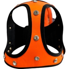 Feyza Design Yumuşak Dokulu Köpek Tasması, Rahat ve Şık Göğüs Tasması