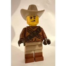 Orjinal LEGO Minifigür Western Sheriff
