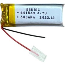 Skygo 601539 3.7V 300 MAh Li-Polymer Pil Devreli/1.5A