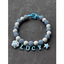 Feyza Design Renkli ve Şık Köpek ve Kedi Tasması, Aksesuar Seti, Rahat Kullanım