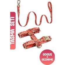 Feyza Design Konforlu Köpek Kaçış Önleyici Tasma ve Gezdirme Seti