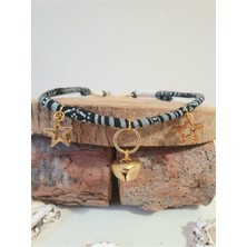 Feyza Design Ayarlanabilir Bohem Köpek Boyun Tasması 45-60 Cm, Şık ve Konforlu