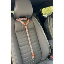 Feyza Design Güvenli ve Dayanıklı Araba Seyahat Tasması, Kediler ve Köpekler Için Ideal