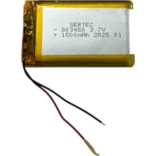 Skygo 803450 3.7V 1500mAh Li-Polymer Pil Devreli/1.5A