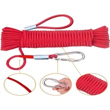 Feyza Design Çelik Presli 3 Metre Köpek Bahçe Bağlama Gezdirme Kayışı Vidalı Karabina