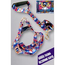 Feyza Design Renkli Köpek ve Kedi Göğüs Tasması Seti, Güvenli ve Konforlu Kullanım