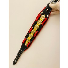 Feyza Design Yavru Kangal Köpek Tasması, Boncuk Detaylı, Rahat ve Şık Tasarım